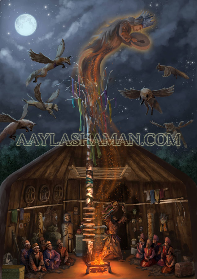 Shaman Aayla. All Gods of the shamanic world: Tengri, Umai 